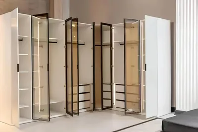 Obrázek produktu pro Šatní skříň dřevěné skříně designový nábytek ložnice