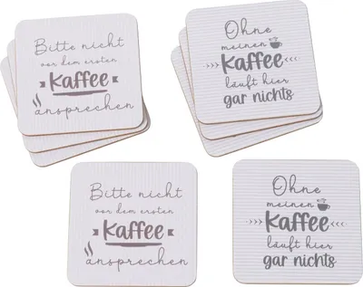 Produktbild von Boltze Untersetzer Kaffee 4er set