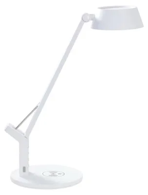 Productafbeelding van Eglo LED Tischleuchte Banderalo Weiß 4,8W 750lm CCT 3000K-6500K Schalter + induktive Ladestation