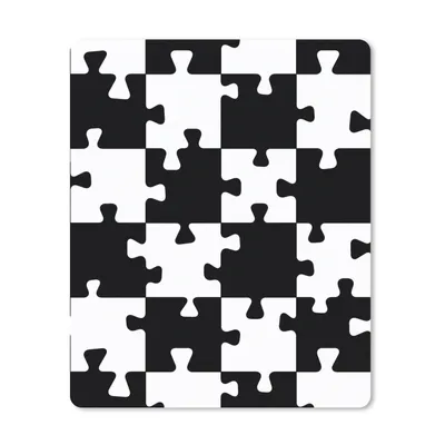 Produktbild von MuchoWow® Mauspad Mousepad Puzzle - Schach - Muster 30x40 cm - Mousepads - Maus Mat - Pad - Mausunterlage - Mausmatten
