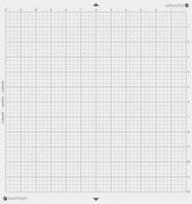 Zdjęcie produktu dla Deska do krojenia 30 x 30 cm – 30 cm x 12 cali – płyta do krojenia o grubości 3 mm do urządzenia Cameo – biała