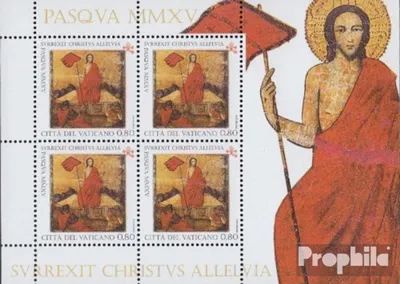 Produktbild von Briefmarken Vatikanstadt 2015 Mi 1833Klb Kleinbogen (kompl.Ausg.) postfrisch Ostern