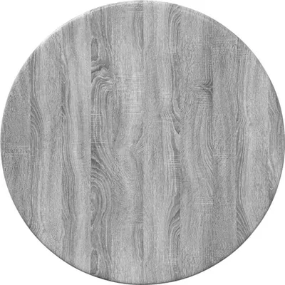 Zdjęcie produktu dla Blat stołu Szary Sonoma Ø 30 x 1,5 cm Materiał drewnopochodny