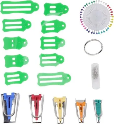 Produktbild von Roll Sasher Collection Tool - Haushaltsnäh- und Quiltzubehör - Schrägbandeinfass-Set zum Selbermachen - Flicken- und Quiltzubehör.