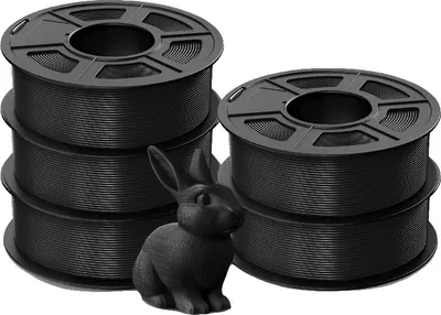 Obrázek produktu pro vlákno pro 3D tiskárny, materiál PLA, vysoká houževnatost, PLA-5BK-5.5KG