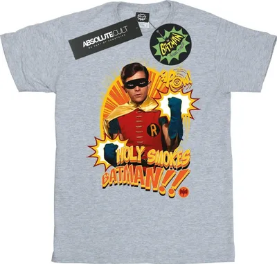 Produktbild von DC Comics - "Holy Smokes" T-Shirt für Damen BI14708 (M) (Grau)