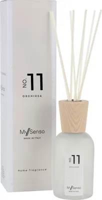 Produktbild von Diffuser Premium 240 ml N°11 Orchidea, My Senso, Raumduft, inkl. 8 Faserstäbchen, Duftstäbchen