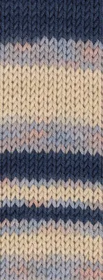 Produktbild von Lana Grossa - Elastico Print 0531 beige/lachs/grau/graublau/tinte