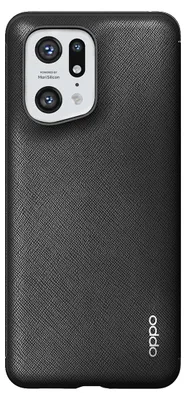 Immagine prodotto di Oppo, custodia per Oppo Find X5 Folio Flip Cover con portacarte, nero