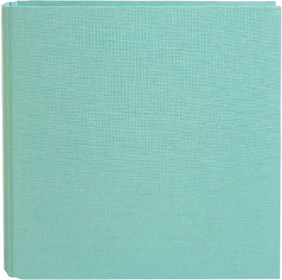 Image de Goldbook classeur à anneaux A5 Bella Vista aqua lin 20x22 cm