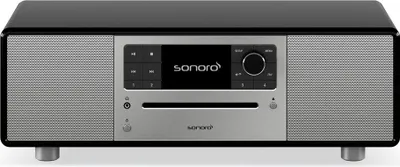 Obrázok produktu pre Sonoro PRESTIGE, Domáci audio minisystém, Grafit, Strieborná, 1 disky, Predné, 2-way, 10,2 cm (4")