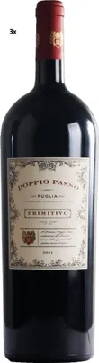 Produktbild von 3x Doppio Passo Puglia Primitivo 1,5L 13% Vol.
