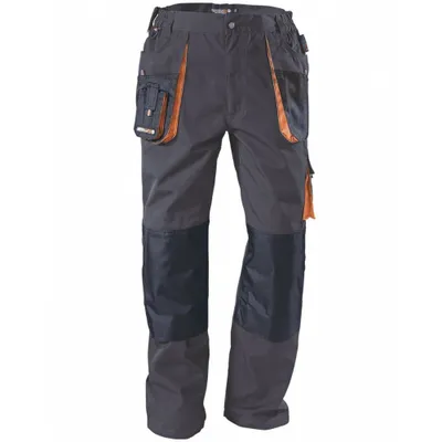 Produktbild von Terratrend Werkbroek 3230 Zwart/oranje Maat 44
