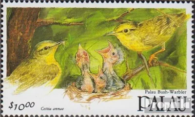 Produktbild von Briefmarken Palau-Inseln 1992 Mi 600 (kompl.Ausg.) postfrisch Freimarke: Vögel