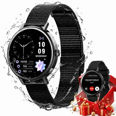 Produktbild von 2026 Blackview X30 Damen Smartwatch, mit 100+ Sportmodi, Anrufe, Pulsuhr, SpO2,Smartwatch für Damen mit Schlafmonitor, Zyklus, 10m Wasserdicht
