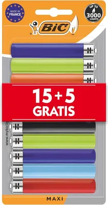 Produktbild von BIC Feuerzeuge J26 Maxi Flint Standard 20er Blister