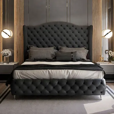 Obrázok produktu pre Čalúnená posteľ IMPERIAL 200x200 cm Jasmine 100