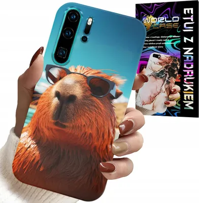 Image de Étui Pour Huawei P30 Pro - Sweet Capybara, Étui Capybara + Film