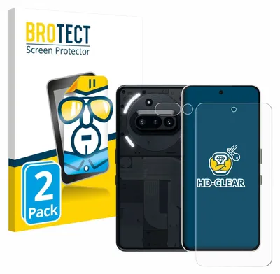 A product package for screen protectors, showing a cartoon character and the product itself.