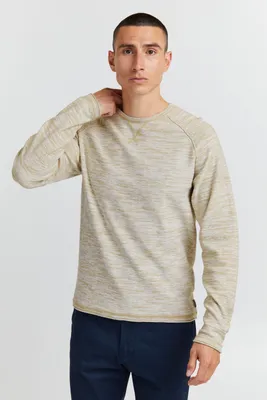 Produktbild von Blend 20714335 Herren Strickpullover Feinstrick Pullover mit Rundhalsausschnitt O-Neck Meliert