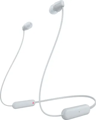 Produktbild von Sony WI-C100 Kopfhörer Kabellos im Ohr Anrufe/Musik Bluetooth Weiß
