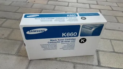 Imagen del producto de Tóner SAMSUNG CLPK660B para impresora CLP660, color