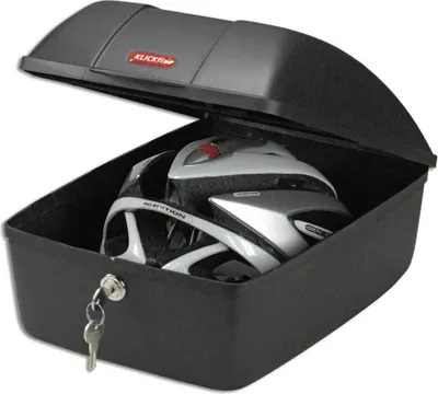 Produktbild von KLICKfix box na bicykel pre Racktime KLICKfix, 25 x 35 x 18 cm, vrátane spojovacieho dielu, čierny