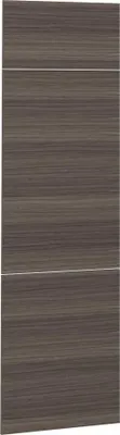 Produktbild von Küchenfront Vicco R-Line Edelgrau 59.6 x 196 cm Möbelfront für den Kühlumbauschrank, Model 29601