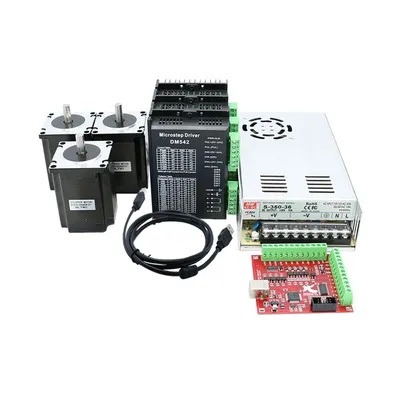 Image de Moteur pas à pas, couple élevé, compatible avec le contrôleur MACH3, 3kit 57HS100, DM542