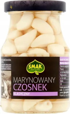 Zdjęcie produktu dla Czosnek marynowany klasyczny 190/120 g Smak