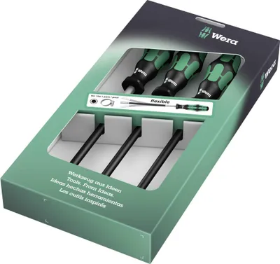 Obrázok produktu pre Wera 05135311001, 315 mm, 160 mm, 45 mm, 440 g, 3 kusov, Česká republika