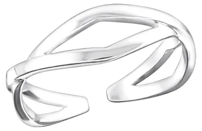 Produktbild von Zehenring Zehring Querdesign 925 Silber