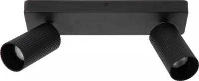 Zdjęcie produktu dla Lampa sufitowa dwa reflektory czarne CLUBS 2xGU10 40W Lucide