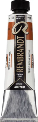 Immagine prodotto di Rembrandt Vernice Acrilica Tubo 40 ml Siena Natura 234