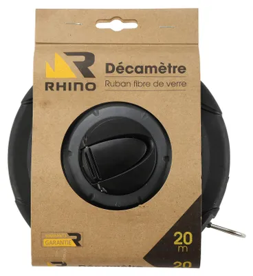 Immagine prodotto di Rhino 46302, strumento di misurazione per l'allineamento a parete, 20 metri, qualità NC