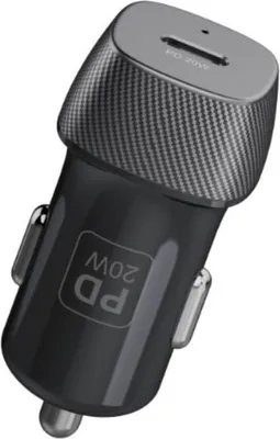 Zdjęcie produktu dla Ładowarka samochodowa COFI 20W Quick Adapter PD Port Type-C Adapter samochodowy czarny