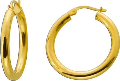 Produktbild von Creolen 26mm Gelbgold 750 18 Karat Klappscharnier
