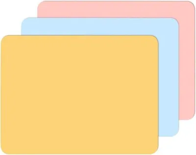 Image de Tapis de peinture en plastique 40 x 30 cm, lot de 3, revêtement antidérapant