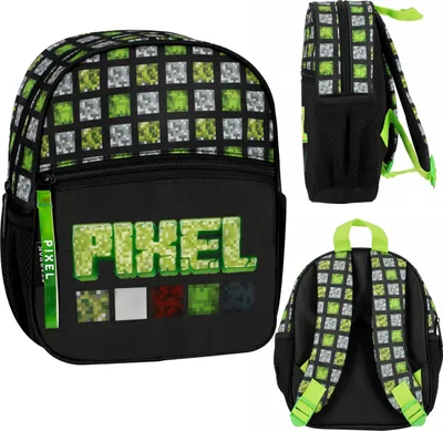 Produktbild von Pixel Game Kleiner Vorschulrucksack für Jungen 26x23x9cm
