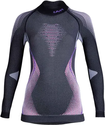 Produktbild von UYN Langarm Fahrrad-Shirt - EVOLUTYON LADY - Lila/Grau/Rosa XS