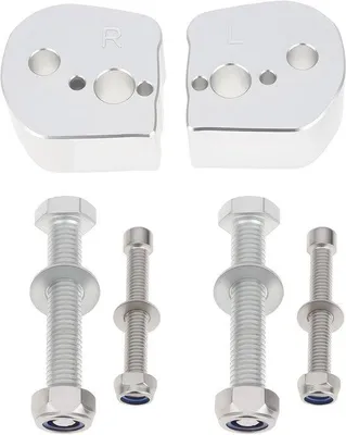 Produktbild von Lenkererhöhung 25 mm - Aluminium - Kompatibel mit Yamaha FJR1300 (2006-2020) - Leichtgewicht - Langlebig - Korrosionsbeständig - Lenkererhöhung