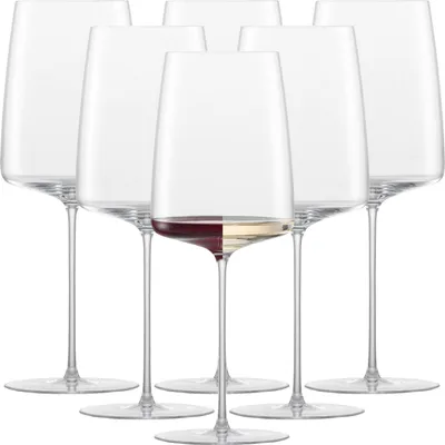 Produktbild von Zwiesel Glas SIMPLIFY Weinglas kraftvoll & würzig 6er Set