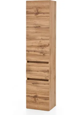 Produktbild von Seitenschrank Badschrank Hochschrank "Kopenhagen I" Wotaneiche