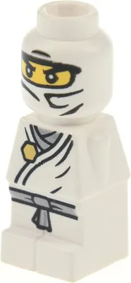 Produktbild von 1x Lego Micro Figur Ninjago Zane weiß Spielfigur Bord Game 3856 85863pb055
