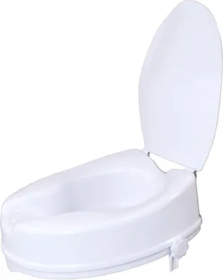 Obrázek produktu pro Pomůcka do koupelny pro seniory, výškově nastavitelná o 10 cm, Titan.