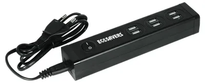 Produktbild von Intelligentes USB-Ladegerät, 6 Anschlüsse, 6,8 A, EcoSavers, sparsam