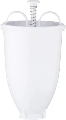 Produktbild von Famanu Beslagdispenser Kunststoff Weiß - 23 x 10 x 10 cm mit Schale