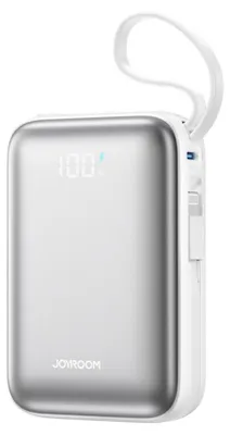 Produktbild von Joyroom JR-PBF29 20000mAh 22,5W Powerbank mit Doppelkabel Weiß