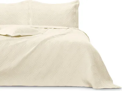Produktbild von Bettüberwurf Ophelia - Luxus Steppdecke mit Ultrasonic Steppung, Farbe:Beige, Größe:240x260 cm