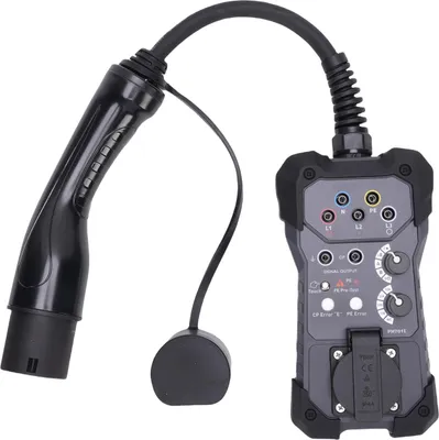 Image de Luocute EVSE-Tester-Adaptateur, Testeur de tension Pour tester les stations de recharge EV, Compatible avec les testeurs, multimètres et oscilloscopes